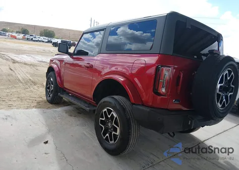 2021 Ford Bronco Outer Banks from USA, damaged, VIN 1FMDE5CP6MLA79974